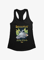 Back To The Future Anime 88MPH Womens Tank Top
