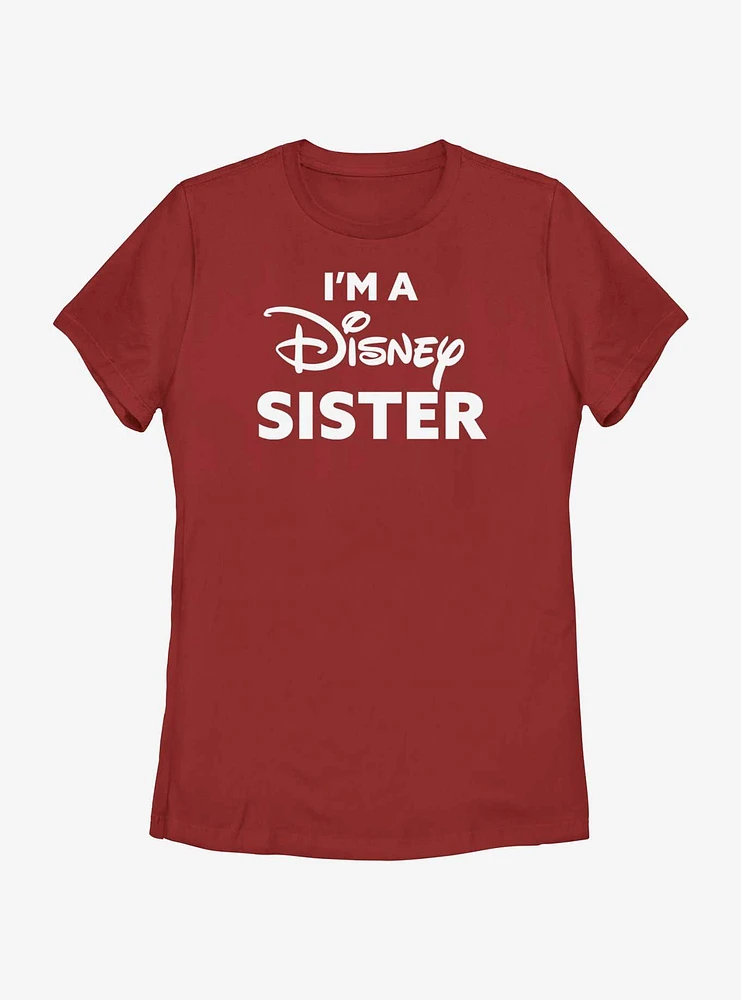 Disney I'm A Sister Womens T-Shirt