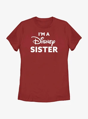 Disney I'm A Sister Womens T-Shirt