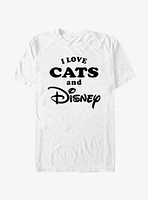 Disney I Love Cats and T-Shirt