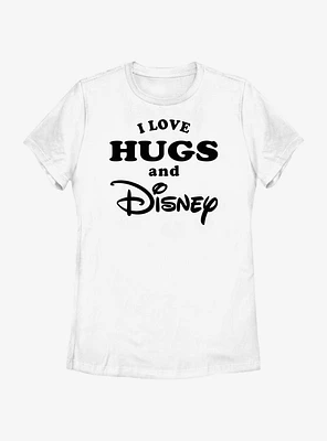 Disney I Love Hugs and Womens T-Shirt