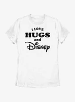 Disney I Love Hugs and Womens T-Shirt