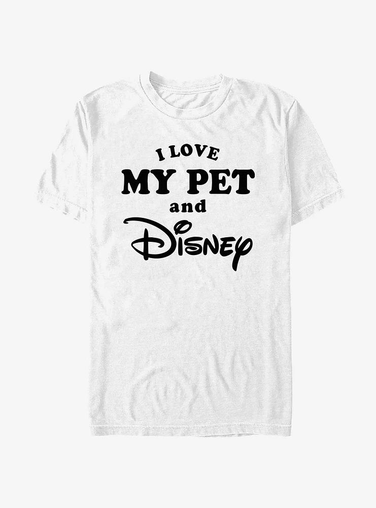 Disney I Love My Pet and T-Shirt