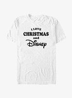 Disney I Love Christmas and T-Shirt