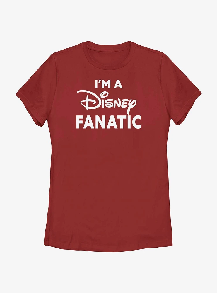 Disney I'm A Fanatic Womens T-Shirt