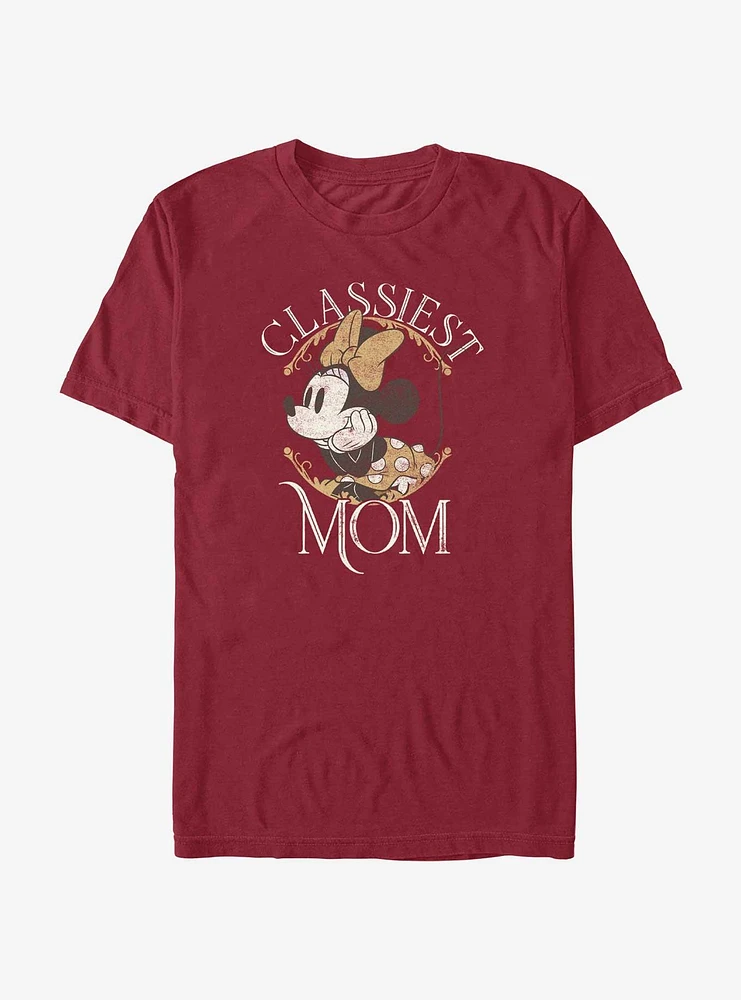 Disney Minnie Mouse Classiest Mom T-Shirt