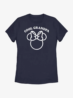 Disney Minnie Mouse Cool Grandpa Womens T-Shirt