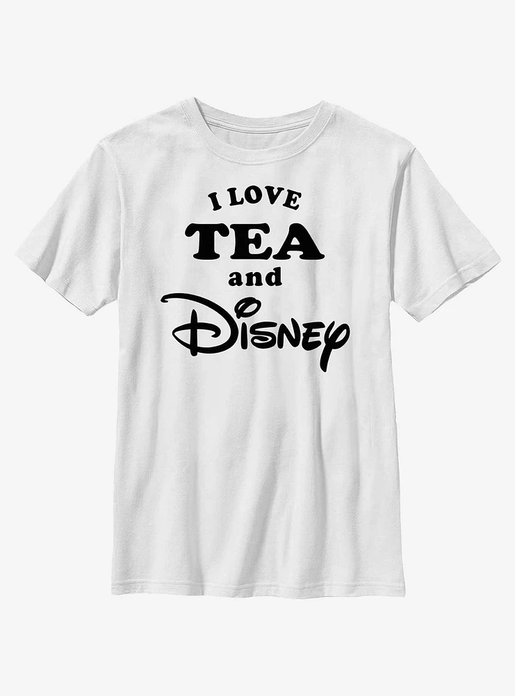 Disney I Love Tea and Youth T-Shirt