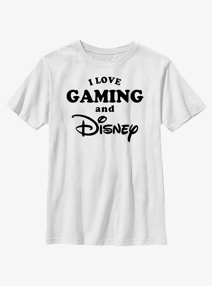 Disney I Love Gaming and Youth T-Shirt