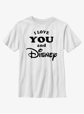 Disney I Love You and Youth T-Shirt