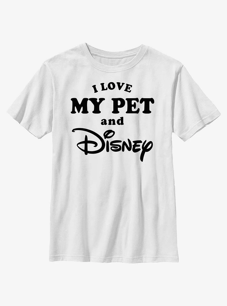 Disney I Love My Pet and Youth T-Shirt