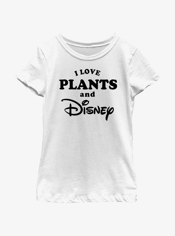 Disney I Love Plants and Girls Youth T-Shirt