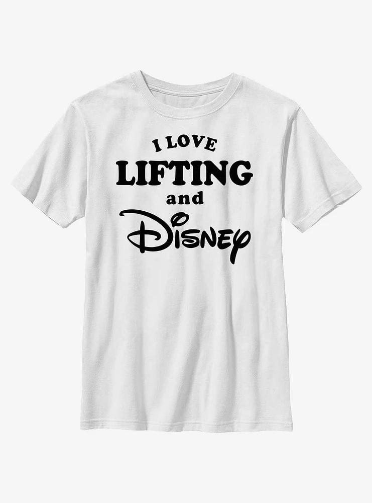 Disney I Love Lifting and Youth T-Shirt