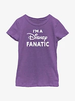 Disney I'm A Fanatic Girls Youth T-Shirt