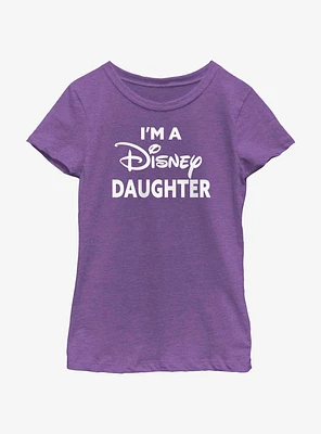 Disney I'm A Daughter Girls Youth T-Shirt