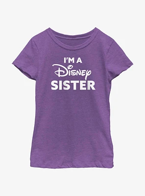 Disney I'm A Sister Girls Youth T-Shirt