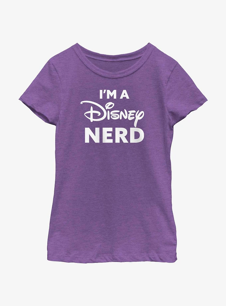 Disney I'm A Nerd Girls Youth T-Shirt