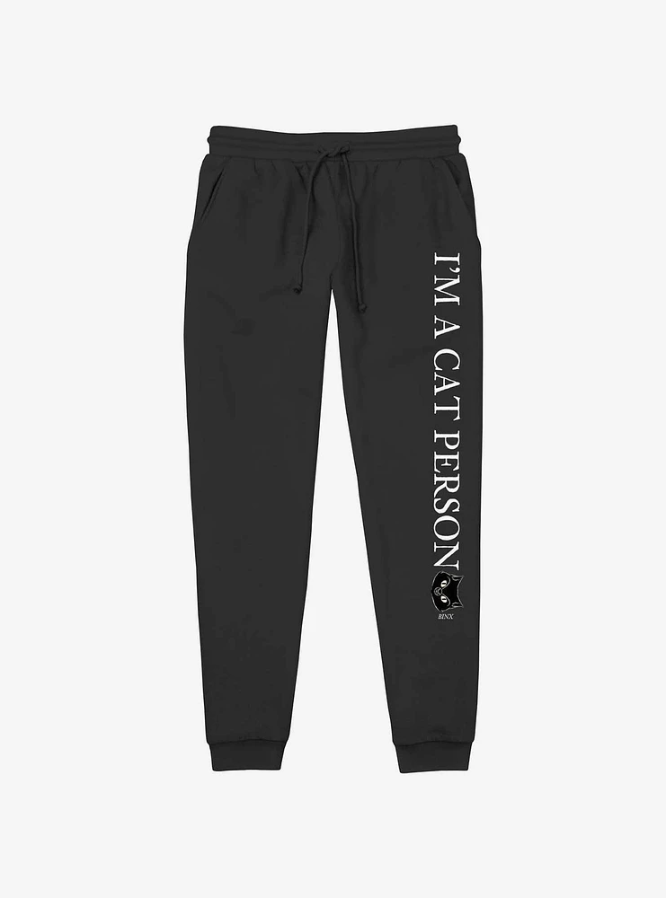 Disney Hocus Pocus Binx I'm A Cat Person Jogger Sweatpants