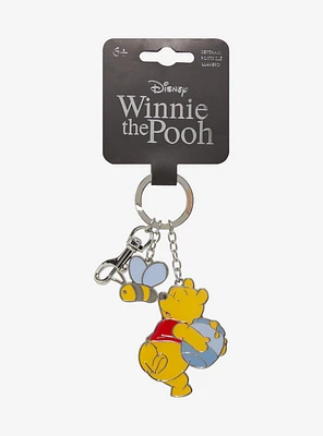 Loungefly Disney Winnie the Pooh Bee & Bear Multi-Charm Keychain — BoxLunch Exclusive