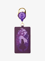 Disney Alice in Wonderland Alice & Cheshire Cat Silhouette Retractable Lanyard — BoxLunch Exclusive