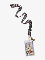 Disney The Nightmare Before Christmas Jack Skellington & Friends Allover Print Lanyard - BoxLunch Exclusive