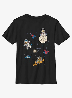 Disney Mickey Mouse & Friends Outerspace Youth T-Shirt