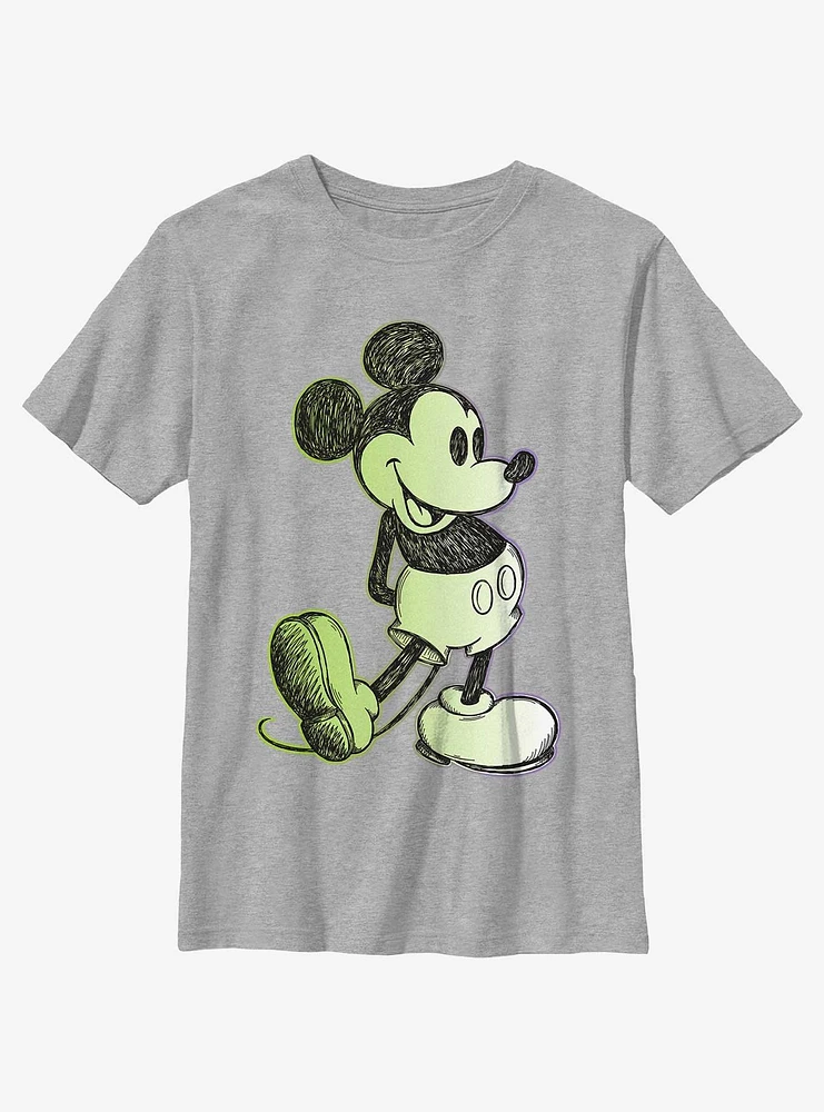 Disney Mickey Mouse Sketch Youth T-Shirt