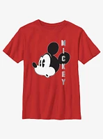 Disney Mickey Mouse Wow Face Youth T-Shirt