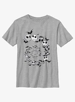 Disney The Nightmare Before Christmas Jack Skellington Spiral Youth T-Shirt