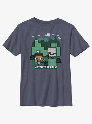 Minecraft Watch Your Back Youth T-Shirt