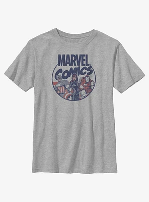 Marvel Comics Icon Logo Youth T-Shirt