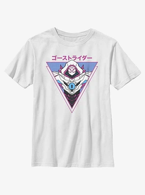 Marvel Avengers Spider Gwen Triangle Japanese Writing Youth T-Shirt