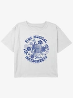 Fender Fine Musical Instruments Youth Girls Boxy Crop T-Shirt