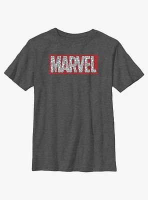 Marvel Avengers Heart Fill Logo Youth T-Shirt