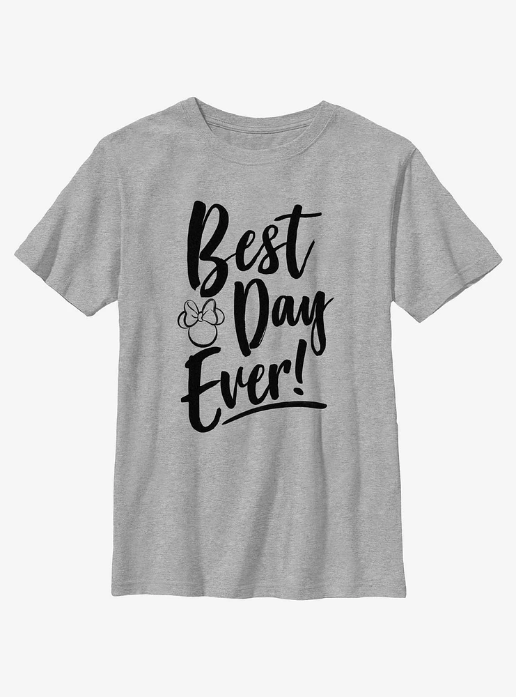 Disney Minnie Mouse Best Day Ever Youth T-Shirt