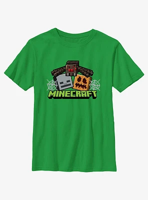 Minecraft Spooky Vibes Youth T-Shirt