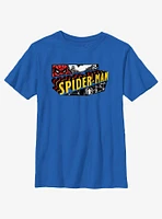 Marvel Spider-Man Comic Piece Logo Youth T-Shirt