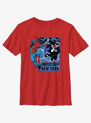 Marvel Spider-Man Protector Of New York Youth T-Shirt