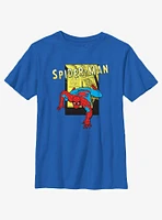 Marvel Spider-Man Crawling Stance Youth T-Shirt