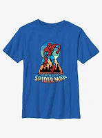 Marvel Spider-Man Running City Youth T-Shirt