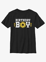 Star Wars Birthday Boy Imperial Crest Youth T-Shirt