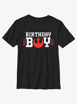 Star Wars Birthday Boy Rebel Alliance Youth T-Shirt