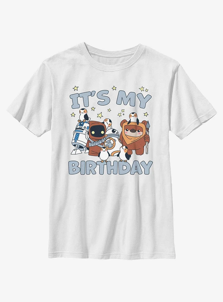 Star Wars It's My Birthday Group Photo Youth T-Shirt