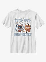 Star Wars It's My Birthday Group Photo Youth T-Shirt