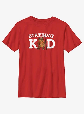 Star Wars Birhtday Kid Ewok Youth T-Shirt