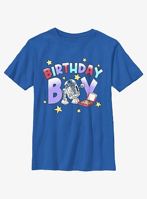 Star Wars Birthday Boy R2D2 Youth T-Shirt