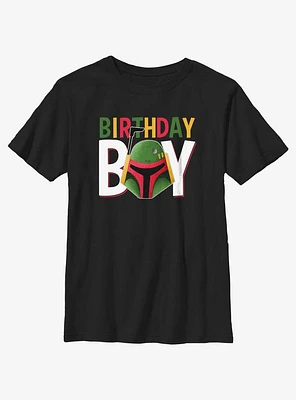 Star Wars Birthday Boy Boba Fett Youth T-Shirt