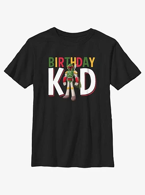 Star Wars Birthday Kid Boba Fett Youth T-Shirt