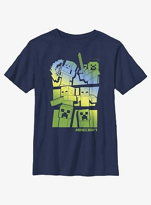 Minecraft Story Gradient Youth T-Shirt