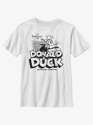 Disney100 Donald Duck Drive Youth T-Shirt